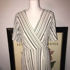 Blue and white Maurice’s dress